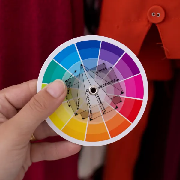 Como usar o círculo cromático para combinação de roupas e tecidos