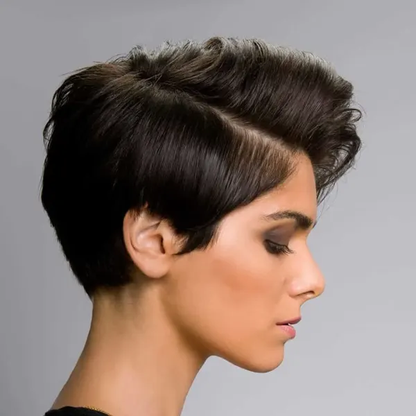 corte de cabelo feminino curto com topete 2