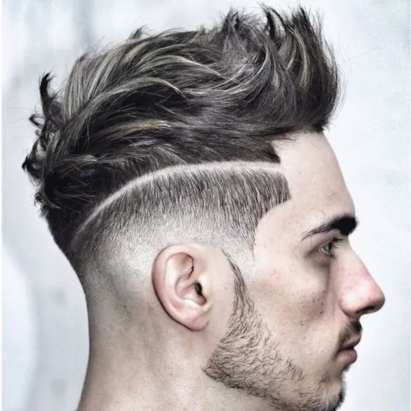 Corte de cabelo masculino - side cut zerado  Cabelo masculino, Corte de cabelo  masculino, Cabelo undercut masculino