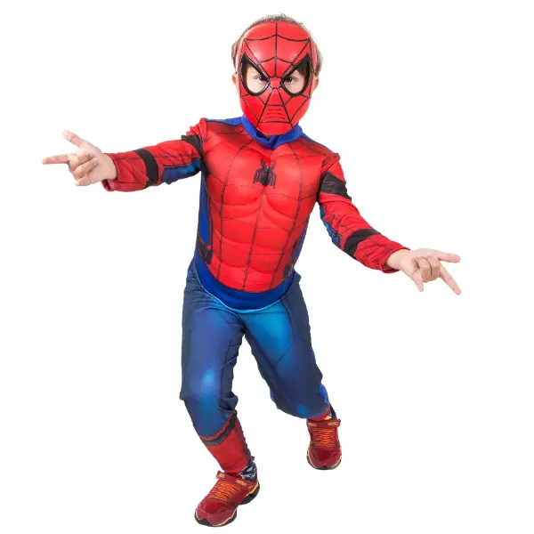 fantasia infantil de homem aranha